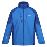 Regatta Mens Calderdale V Full Zip Waterproof Jacket, Oxford Blue/New Royal, S EU