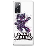 ERT GROUP Coque de téléphone Portable pour Samsung S20 FE / S20 FE 5G Original et sous Licence Officielle Marvel Motif Black Panther 017 adapté à la Forme du téléphone Portable, Coque en TPU