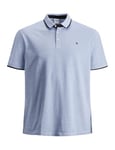 JACK & JONES Men's Jjepaulos Polo Ss Noos Ps T-Shirt, Bright Cobalt/Detail:ps, 3XL Plus