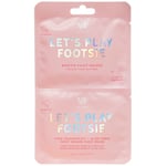 Yes Studio Kropp Fotvård Let's Play Footsie Foot Mask 5 g ()