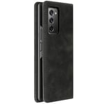 Coque pour Samsung Z Fold 2 Protection Intégrale Fermeture Magnétique Noir