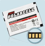 PolarCell Batterie pour T-Mobile Wing Vodafone VDA 5 O2 XD A ATMOS Accu