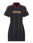 Adidas Sportswear Tiro Cut 3 Stripes Jacquard T-Shirt Dress Svart