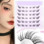 3D Cat Eye Self Adhesive Lashes Wispy False Eyelashes  DIY Lash Extensions