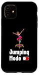 Coque pour iPhone 11 Jumpstyle Trampoline Jumpstyle de saut pour club de sport