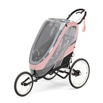 Cybex Habillage Pluie pour Remorque Multisport ZENO, avec éléments réfléchissants, Transparent