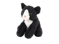 Beppe Maskot Sittande Katt Svart 13 Cm