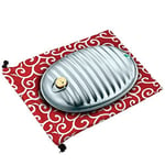 Maruka Hot Water Bottle Foot Warmer Yutanpo A Ace 2.5L with Japanese Pattern Bag