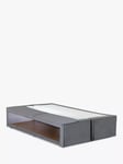 Hypnos Hideaway Storage Upholstered Divan Base, Super King Size, Imperio Grey