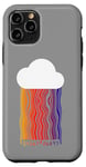 iPhone 11 Pro Cloud with Rainbow Rain Code Wave Case