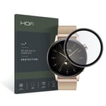 Hofi Pro Plus Hybrid Härdat Glas Skärmskydd Huawei Watch GT 3 42mm Svart