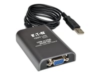 Eaton Tripp Lite Series Usb 2.0 To Vga Dual Multi-Monitor External Video Graphics Card Adapter 1080P 60Hz - Ekstern Videoadapter - Usb 2.0 - D-Sub