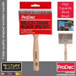 Paste Brush Paint Fence Wood ProDec Red Multi Purpose Block Wallpaper 120x30mm