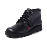 Kickers Men's Kick Hi Classic Ankle Boots | Extra Comfortable | Added Durability | Premium Quality, Black, 10.5 UK