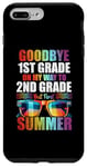 Coque pour iPhone 7 Plus/8 Plus Adieu la 1re année de remise des diplômes à la 2e année d'été