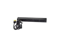 APC Basic Rack PDU power distribution unit (PDU) 12 AC outlet(s) 0U/1U Black