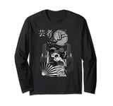 Japan Aesthetic Anime Otaku Grunge Retro Tokyo Kanji Geisha Long Sleeve T-Shirt