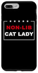 Coque pour iPhone 7 Plus/8 Plus Non-Lib Cat Lady – Funny Anti-Woke USA