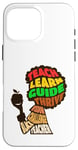 iPhone 16 Pro Max Afro Teacher African American Inspirational Word Cloud Case