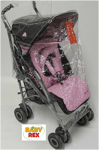 NEW RAIN COVER FIT MACLAREN QUEST STROLLER , PUSHCHAIR RAINCOVER