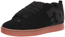 DC Shoes Homme Court Graffik Running Chaussure de Skate, Noir Chocolat foncé, 50 EU