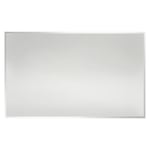 Miroir salle de bains rectangulaire 100X60 cm Wapta argent