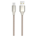 GreyLime USB til USB-C kabel, beige, 1 m