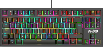 NOS C350 näppäimistö V2 RGB TKL