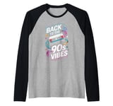 Throwback Playlist 90s Hits 90s Era 90s Pop 90s Rock Raglan Baseball Tee