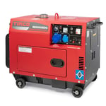 Aggregaatti 4200W / 400V + 230V + 12V Timco TSE5000SDG