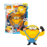 Giochi Preziosi Minions - Figurine Squishy 15 cm Minion Dave Despicable Me 4, s'étend jusqu'à 3 Fois sa Taille, Rembourrage de Perles d'eau collantes, Anti-Stress, à partir de 3 Ans