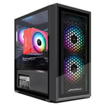 STGsivir PC Gamer Fixe, Ordinateur Gaming, GeForce GTX 750 Ti 4Go GDDR5, Core i7 Xeon E5 3.3GHz-32Go RAM, 1To SSD, 600M WiFi, BT 5,0, RGB Fanx3, W10H64