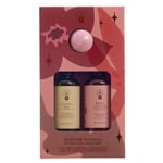 Wanderflower Shower Gift Set Shower Gel,Body Lotion & Bath Bomb Bedtime Rituals