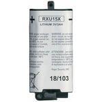 Bloc alimentation lithium détecteur extérieur images 3V - 3Ah HAGER RXU15X