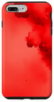 Coque pour iPhone 7 Plus/8 Plus Rouge Art Abstrait Minimal Esthétique