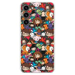 Personalaizer Coque Compatible avec Samsung Galaxy S23 Plus - Harry Potter Charms Mix