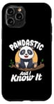 Coque pour iPhone 11 Pro Pandastic I know it Not Today Panda