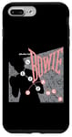 Coque pour iPhone 7 Plus/8 Plus David Bowie Let's Dance Rose et Gris