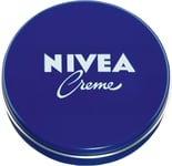 NIVEA Creme Pack of 3 (3 x 30 ml), Moisturising Skin Cream, Intensively Caring