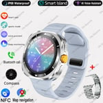 Korean Kieli Samsung Galaxy Watch 7 Ultra Gps Compass Nfc Smart Watch Outdoor Sport Amoled Bt Call Galaxy7 Miesten Älykellolle_PURPLE