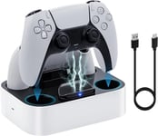 Mcbazel PS5 Controller Charging Station,Fast Charger Dock for PlayStation...