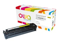 Owa - Gul - Kompatibel - Återanvänd - Tonerkassett (Alternativ För: Hp Ce322a) - För Hp Color Laserjet Pro Cp1525n, Cp1525nw  Laserjet Pro Cm1415fn, Cm1415fnw