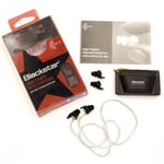 Blackstar ACS High Fidelity Filters Earplugs Hearing Protectors For Musicians, Sleeping, Noise Cancelling, 19dB of Attenuation Inc Carry Case