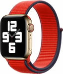 NEW GENUINE OFFICIAL APPLE WATCH SPORT LOOP STRAP BAND 38MM 40MM 41MM - RED