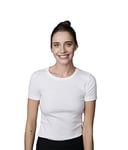 Petit Bateau Tee-Shirt L'Iconique Col Rond en Coton Femme L