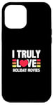 Coque pour iPhone 12 Pro Max J'aime vraiment les films de vacances