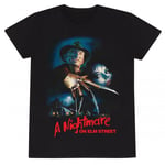 A Nightmare On Elm Street Unisex Adult Poster Logo T-Shirt - L