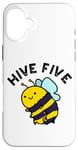 Coque pour iPhone 16 Plus Hive Five Funny Bee Jeu de mots