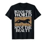 Roam the World Spot the Beauty Leopard T-Shirt