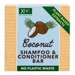 1X XHC Coconut Shampoo & Conditioner 2-In-1 Bar 60G - NEW UK